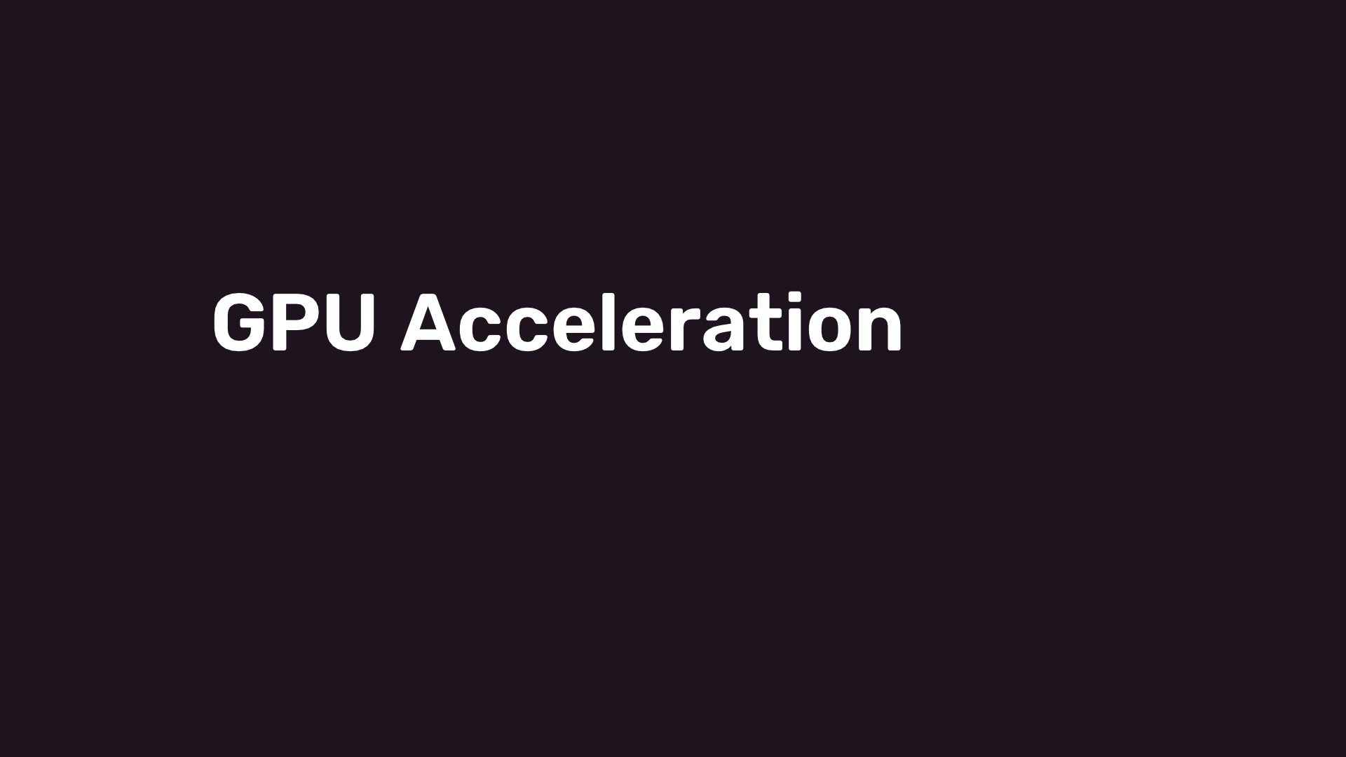 Render and Export Configurations